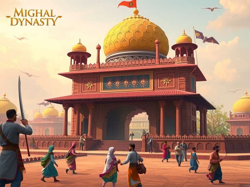 Mughal Dynasty Game Screenshot